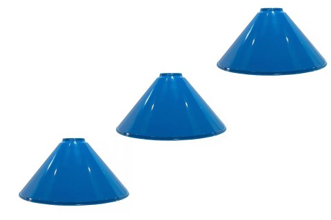 Klosze do Lampy Bilardowej na 3 Klosze - Kolor do Wyboru