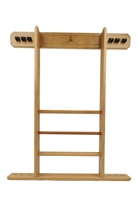 Wieszak półka na kije i bile - różne kolory