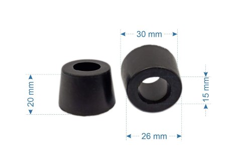 Bumper do drążków przelotowych