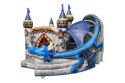 Dmuchany plac zabaw Happy Hop - komercyjny - Smok na zamku