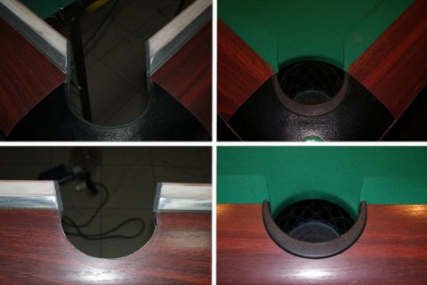 Gumowe końcówki band / wykończenie wlotów- komplet