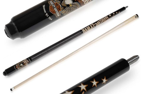 Kij Bilardowy McDermott Harley-Davidson - Limitowana Edycja, Ręcznie Robiony w USA