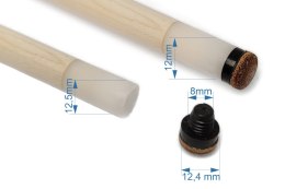 Końcówka z plastikowym gwintem