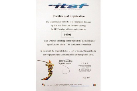 Piłkarzyki (ITSF) Garlando - Pro Champion