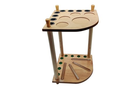 Stojak narożny na 8 kijów - różne kolory