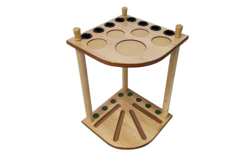 Stojak narożny na 8 kijów - różne kolory