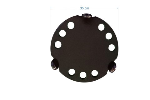 Stojak okrągły na 9 kijów