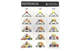 Szablon do ustawiania trójkąta w gry 8, 9 i 10
