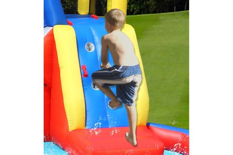 Dmuchana zjeżdżalnia wodna - Wesoły Rekin - HappyHop