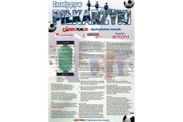 GRATIS*- Plakat z przepisami gry w piłkarzyki 48x68cm