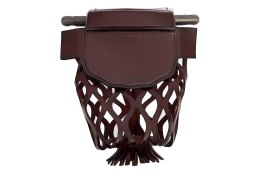 Koszyki skórzane z narożnikami- kpl. 6szt