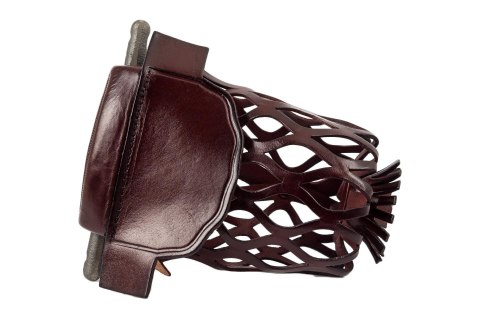 Koszyki skórzane z narożnikami- kpl. 6szt