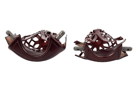 Koszyki skórzane z narożnikami- kpl. 6szt