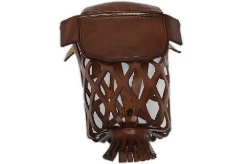 Koszyki skórzane z narożnikami- kpl. 6szt