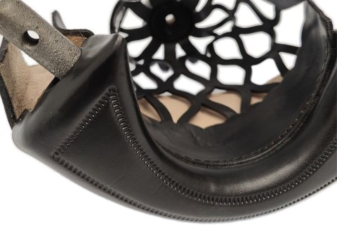 Koszyki skórzane z narożnikami- kpl. 6szt