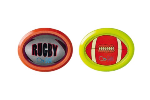 Krążek do cymbergaja - rugby - Sam Billares - 80x65x6 mm 21g