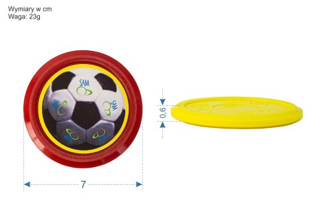 Krążki do cymbergaja 70 mm 23 g - Sam Billares