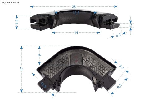 Narożnik do stołu WIK z koroną aluminiową