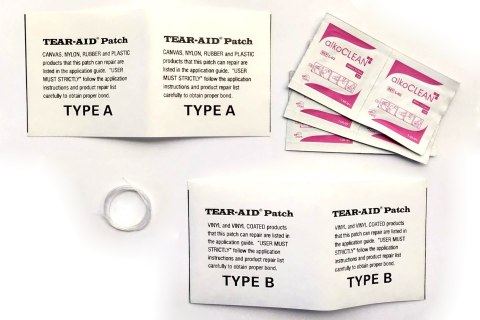 Uniwersalny zestaw naprawczy do dmuchanych placów zabaw