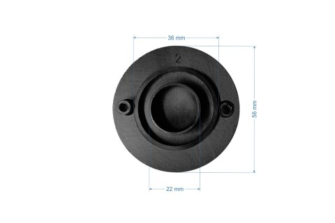 Zewnętrzna zaślepka plastikowa drążka teleskopowego