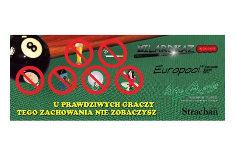 GRATIS*- Naklejka na stół bilardowy