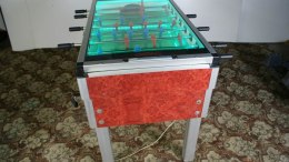 Używane piłkarzyki bordowe roberto sport z podświetleniem LED