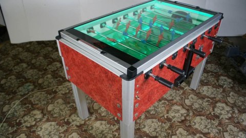 Używane piłkarzyki bordowe roberto sport z podświetleniem LED