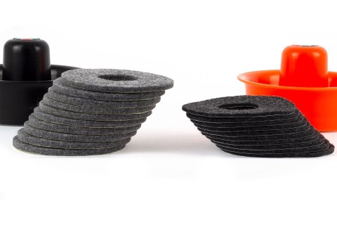 Filc samoprzylepny 87 x 3 lub 4mm do odbijaków air hockey