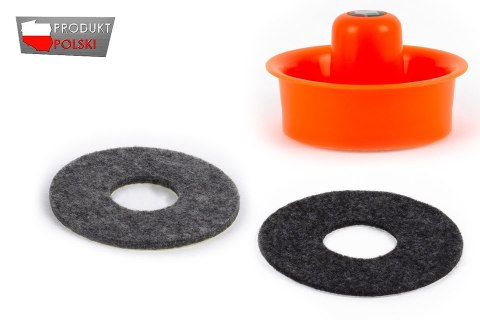 Filc samoprzylepny 87 x 3 lub 4mm do odbijaków air hockey