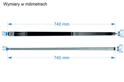 Kij bilardowy II cz. Oxyear no.1
