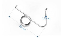 Sprężyna łamana do wrzutnika Roberto Sport