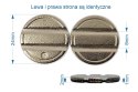 Żeton 2 rowkowy 24mm x 2mm