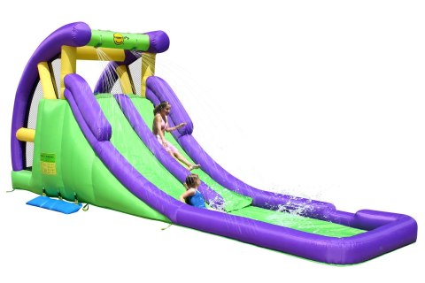 Dmuchana podwójna zjeżdżalnia wodna HappyHop- dwa razy więcej zabawy