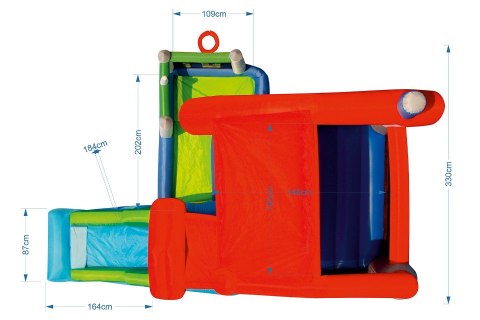 Dmuchany plac zabaw Big House od Happy Hop