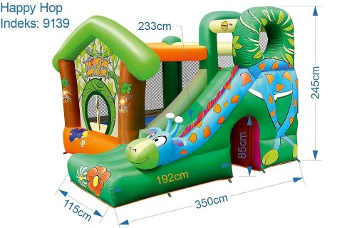 Dmuchany plac zabaw Happy Hop - Jungle