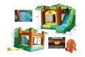 Domek w dżungli do wspinania się i zjeżdżania HappyHop