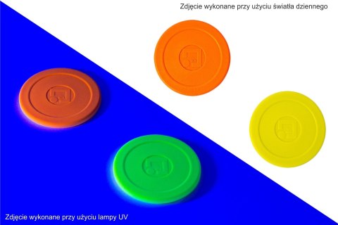 GRATIS*- Zestaw krążków do cymbergaja - 10 sztuk - fluorescencyjne 70mm
