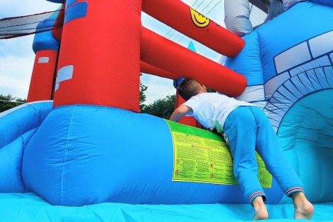 Dmuchany wodny park na mokro i sucho - HappyHop