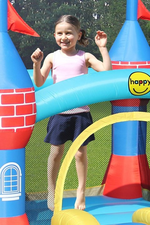 Dmuchany zamek z podwójną zjeżdżalnią Happy Hop