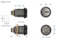 Zamek Euro-Locks C702 do wyboru w 4 wersjach