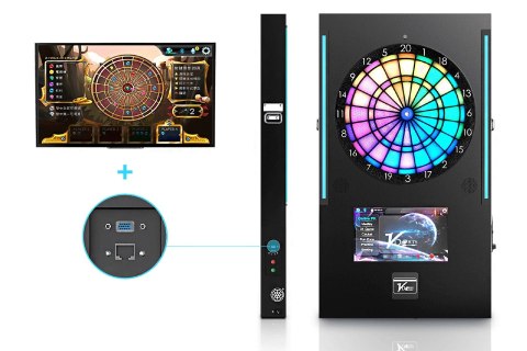 Automat zarobkowy VDarts Mini Plus online - używany na ekspozycji