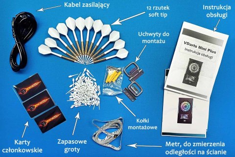 Automat zarobkowy VDarts Mini Plus online - używany na ekspozycji