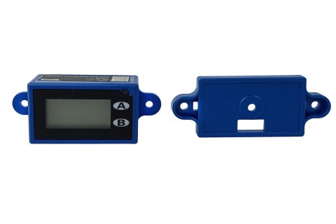 Cyfrowy licznik impulsów - 7-cyfrowy, podświetlany, podwójny
