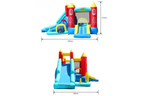 Dmuchany zamek 8w1 Centrum Zabaw Happy Hop