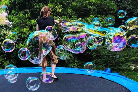 GRATIS*- Magiczny zestaw do puszczania baniek mydlanych na 10L