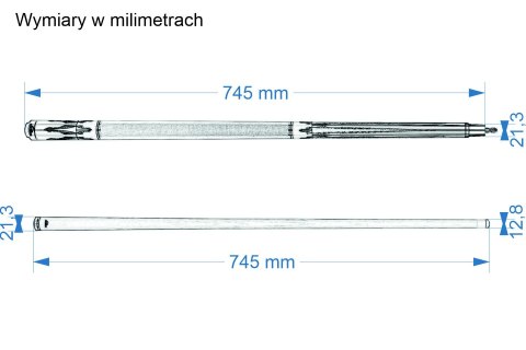 Kij bilardowy II cz. Vaula Bison no.47