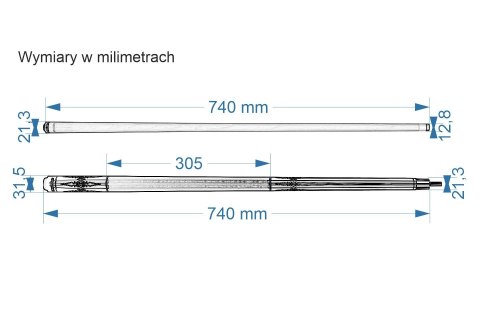 Kij bilardowy II cz. Vaula Stargate-II no.54