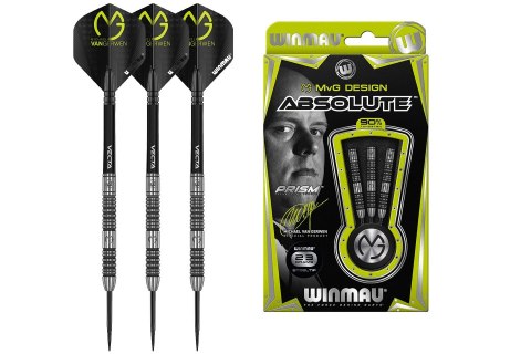 Rzutki Winmau MvG Absolute 90% (steel tip) 23 g