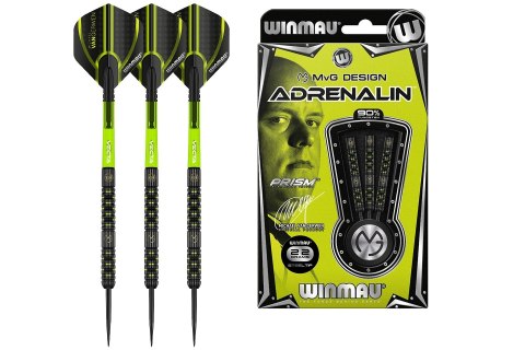 Rzutki Winmau MvG Adrenalin 90% (steel tip) 22g