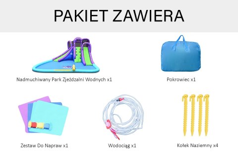 Dmuchany park wodny Happy Hop - Ośmiornica